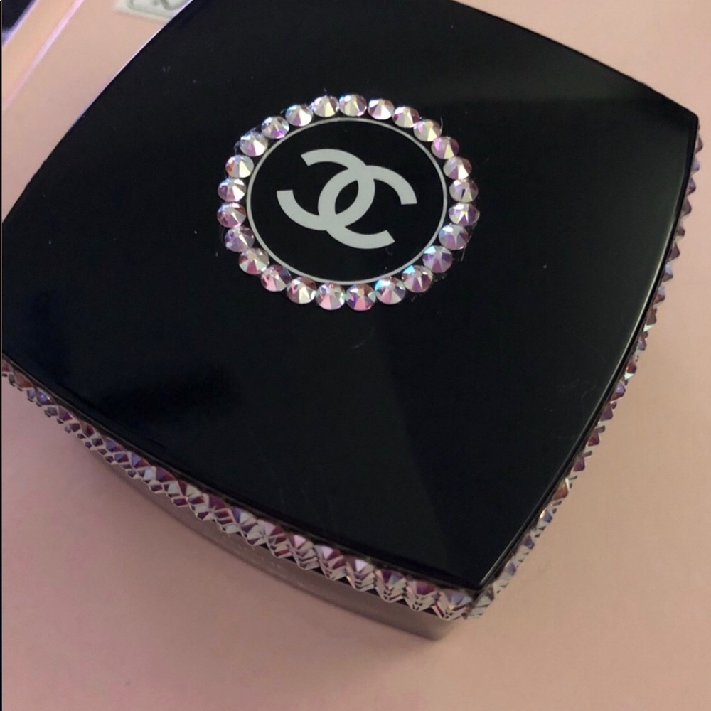 Authentic Chanel Empty Container With Swarovski - image 2